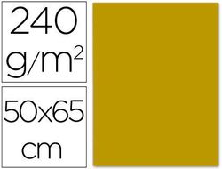 Cartulina Liderpapel 50X65 cm 240 G/M2 Oro Viejo
