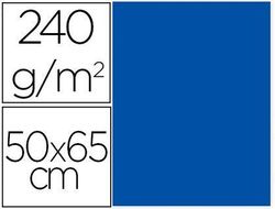 Cartulina Liderpapel 50X65 cm 240G/M2 Azul Paquete de 25 Unidades
