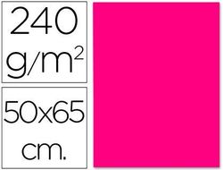 Cartulina Liderpapel 50X65 cm 240G/M2 Fucsia