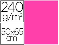 Cartulina Liderpapel 50X65 cm 240G/M2 Fucsia Paquete de 25 Unidades
