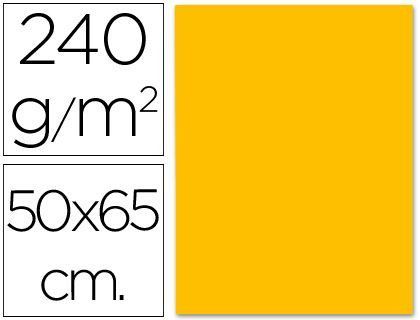 Cartulina Liderpapel 50X65 cm 240G/M2 Naranja