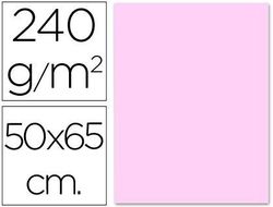 Cartulina Liderpapel 50X65 cm 240G/M2 Rosa
