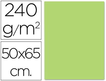 Cartulina Liderpapel 50X65 cm 240G/M2 Verde Hierba