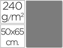 Cartulina Liderpapel 50X65 cm Gris 240 Gr Unidad