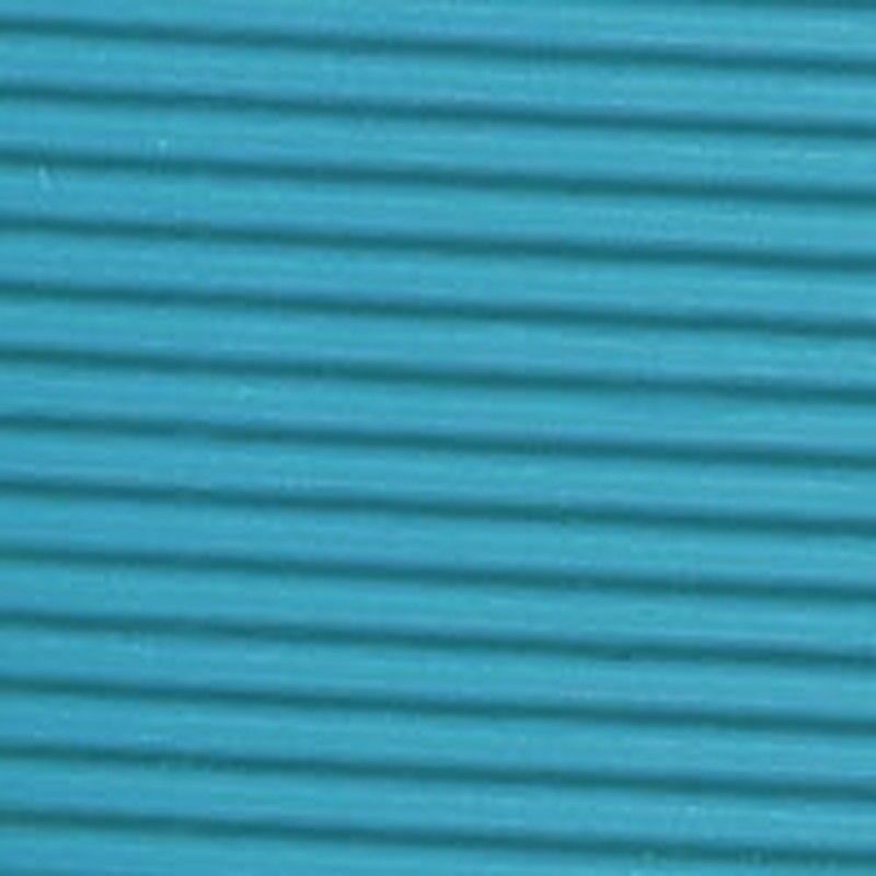 Cartulina ondulada 50 x 65 cm, azul claro