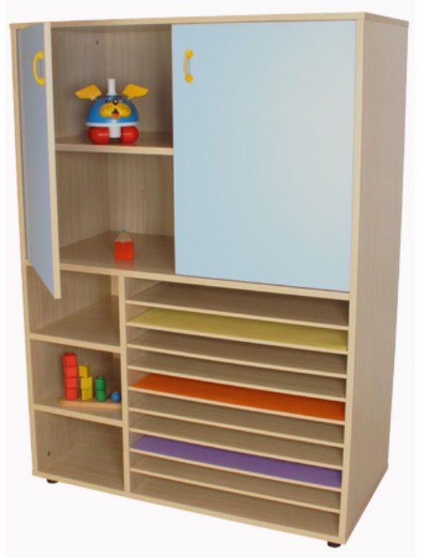 Cartulinero y armario