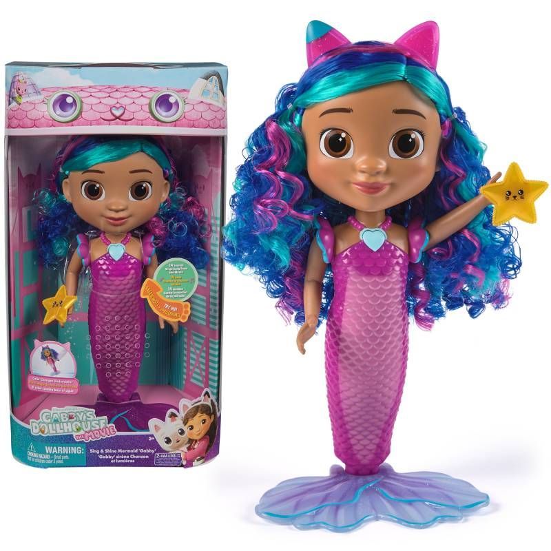 CASA MUÑECAS GABBY- SIRENA INTERACTIVA