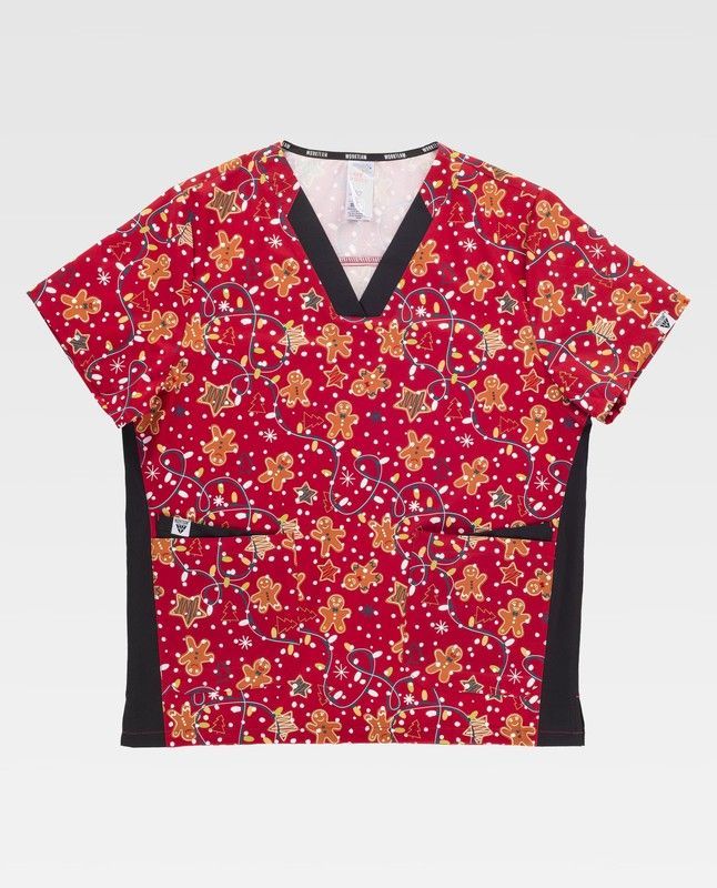 Casaca de color Estampado+Negro