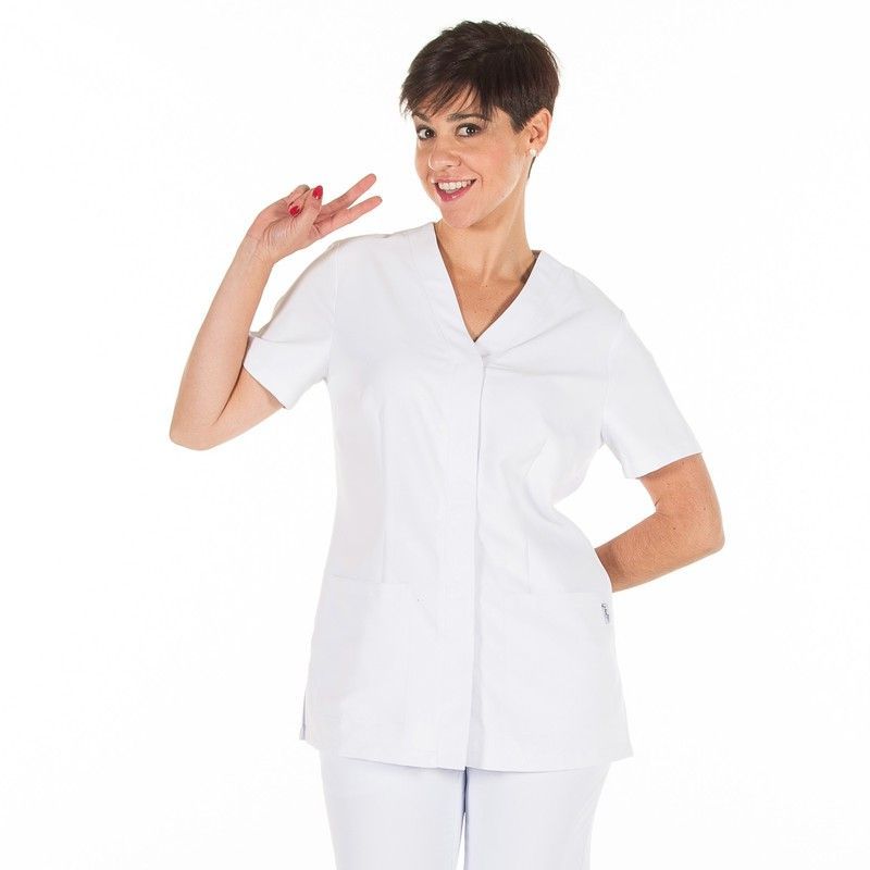 Casaca sanitaria unisex microfibra Sonia 101