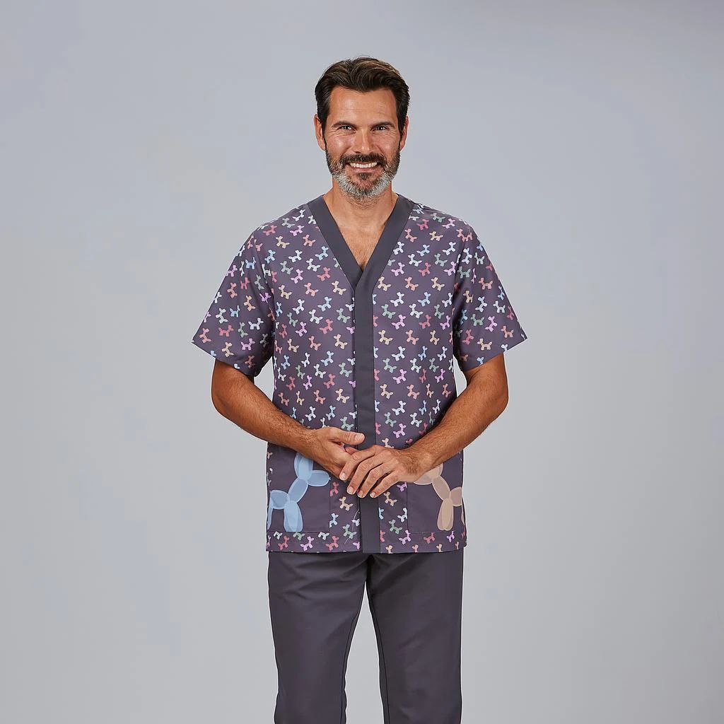 Casaca Unisex Amaia (Microfibra Estampada)