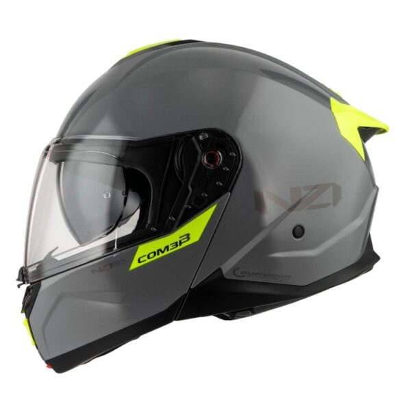 Casco Abatible NZI Combi 3 Duo Solid Nouveau Nardo Grey