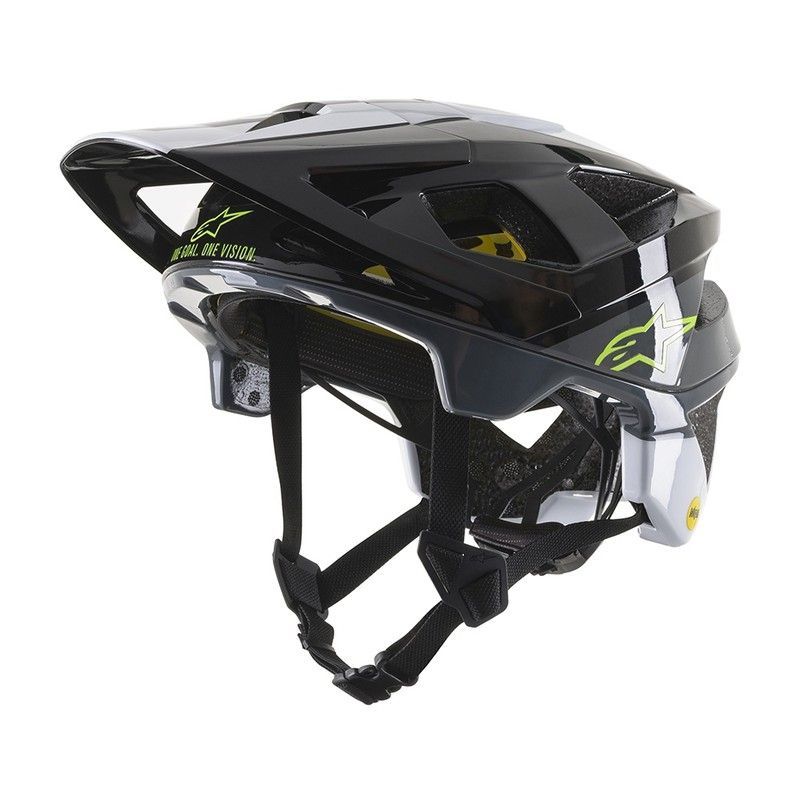🪖⚡ Casco Alpinestars Vector Tech Pilot – Protección Avanzada para MTB y Trail | Negro/Gris 🚵‍♂️