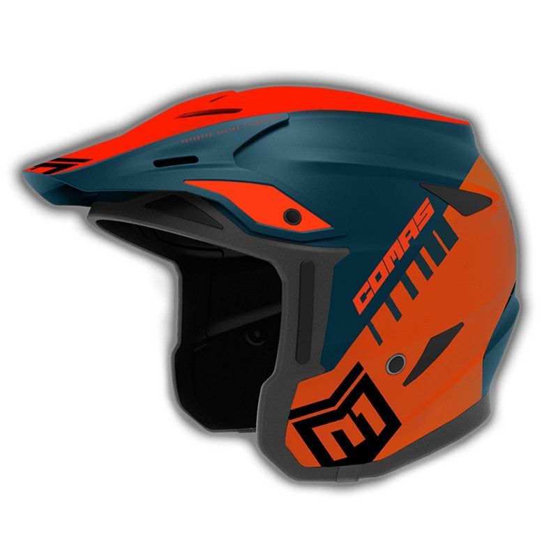 Casco COMAS CT01 Race NARANJA 2023 Moto