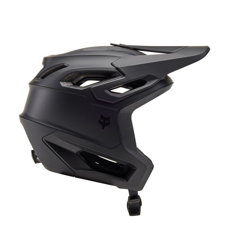 🪖🖤 Casco FOX Dropframe Pro – Protección y Comodidad para MTB y Enduro | Negro Mate 🚵‍♂️