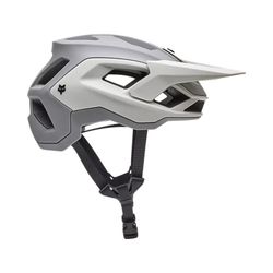 🪖🤍 Casco Fox Speedframe 5050 – Protección y Estilo para MTB y Enduro | Gris Claro 🚵‍♂️