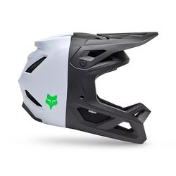 🪖✨ Casco FOX Youth Rampage 5050 – Protección Total para Jóvenes Riders Negro/Blanco