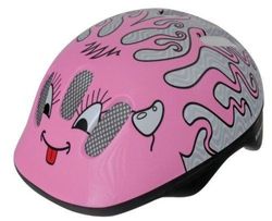 Casco Infantil Curly Pink