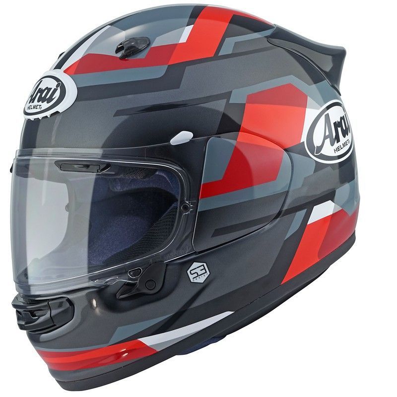 Casco integral Arai Quantic Abstract - rojo