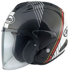 Casco jet ARAI SZ-R Vas Evo - Frost Temu blanco