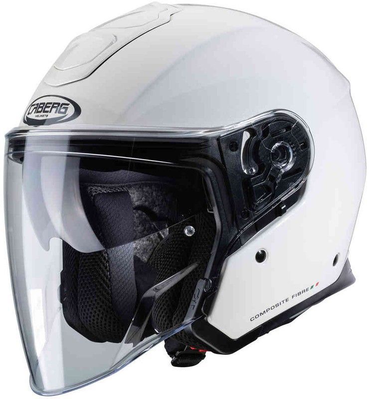 Casco jet caberg flyon blanco