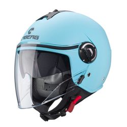 Casco Jet Caberg Riviera V4 X Azul mate Light