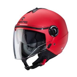 Casco Jet Caberg Riviera V4 X Rojo Matec ECE 22.06.