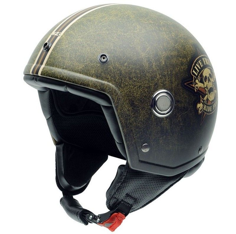 Casco jet nzi tonup optima ride free