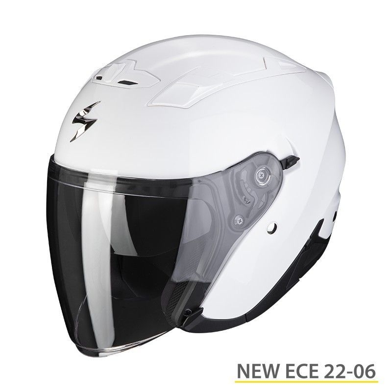 Casco Jet Scorpio EXO-230 Solid Blanco