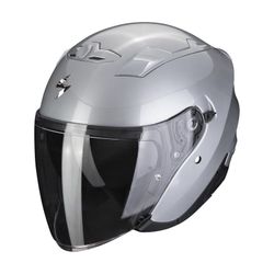 Casco Jet Scorpio EXO-230 SOLID Plata