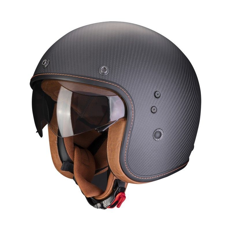 Casco jet Scorpion Belfast EVO CARBON MATE