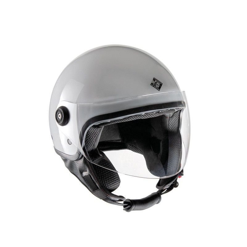 Casco jet Tucano EL JETTIN blanco hielo