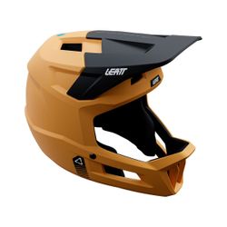 🪖💛 Casco Leatt MTB Gravity 1.0 Jr Amarillo Lager – Protección total para jóvenes riders con estilo ⚡