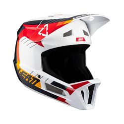 🪖🔥 Casco Leatt MTB Gravity 2.0 – Protección Superior y Estilo Inigualable (Blanco/Rojo) 🚵‍♂️