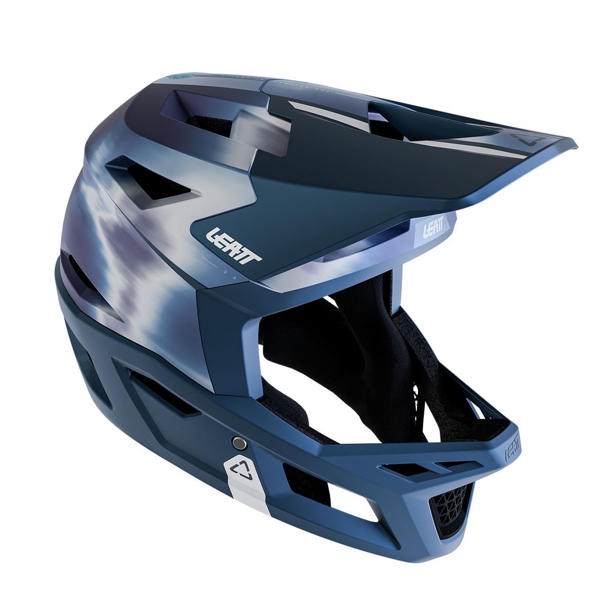 🧠🌌 Casco Leatt MTB Gravity 4.0 Azul Galaxy – Protección total, tecnología de élite y estilo galáctico 💙⚡