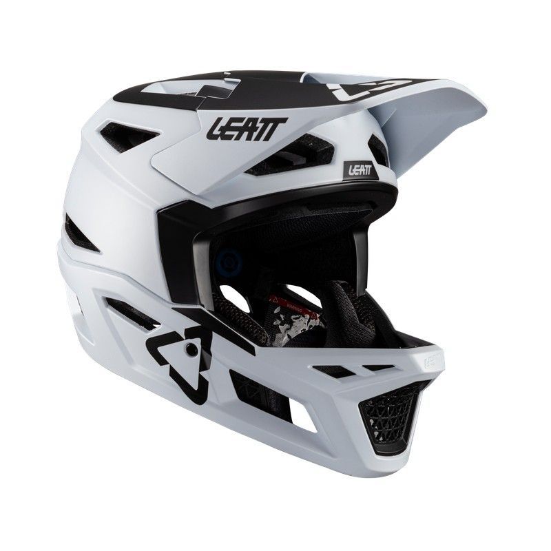 🚵‍♂️💥 Casco Leatt MTB Gravity 4.0 Blanco – Protección Premium para Descensos Imparables 🛡️⚡