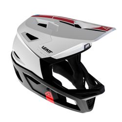 🧠⚫⚪ Casco Leatt MTB Gravity 4.0 Negro/Blanco – Protección total, estilo y tecnología sin límites 🚵‍♂️🔥