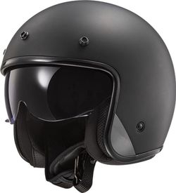 Casco LS2 BOB II hpfc solid negro mate