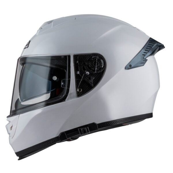 Casco NZI Eurus 4 Stream Duo White con Spoiler