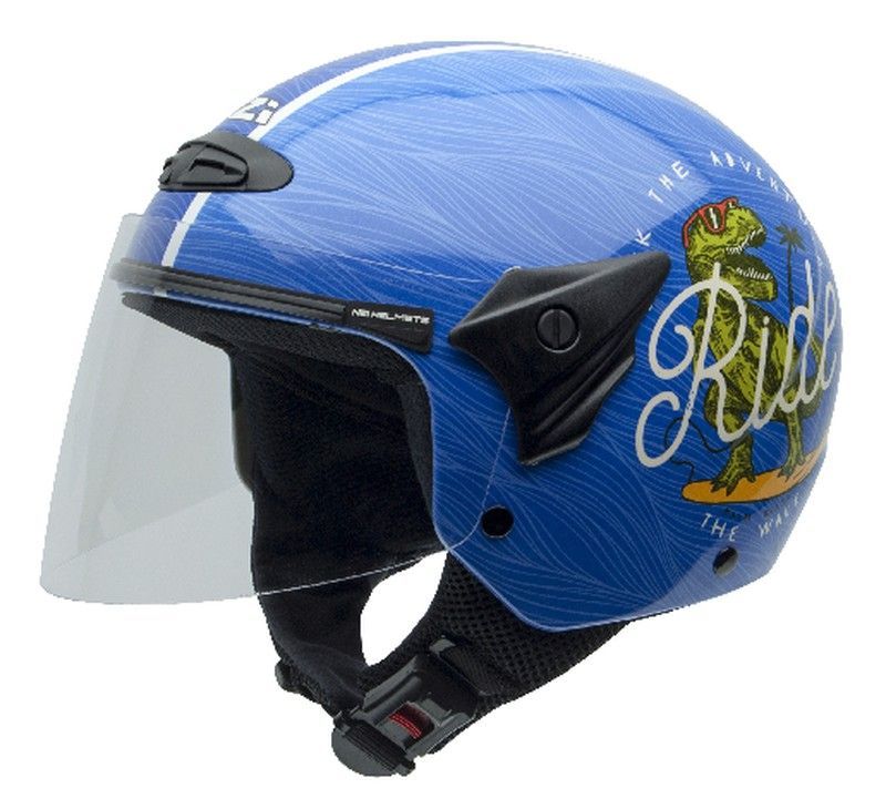 Casco nzi helix ii junior graphics dinoride
