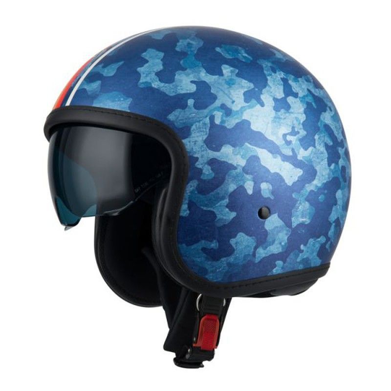 Casco nzi rolling 4 sun Mimetize Blue