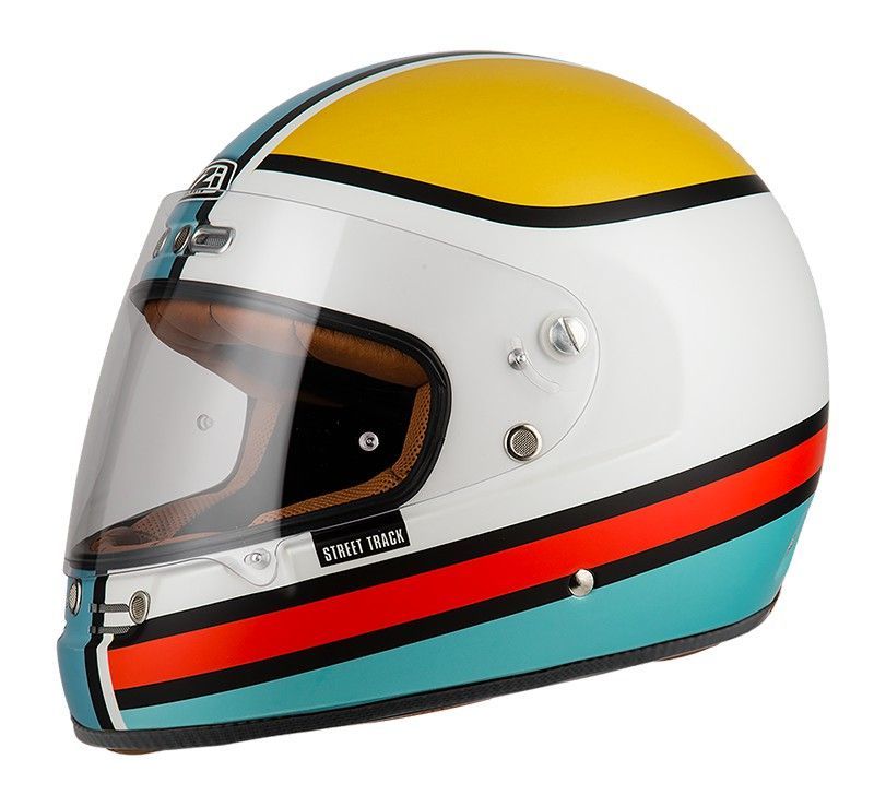 Casco nzi street track 4 outline white&blue