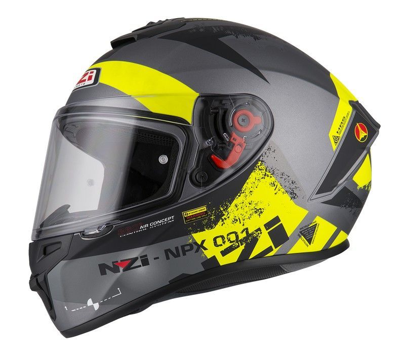 Casco nzi trendy canadian antracite&yellow