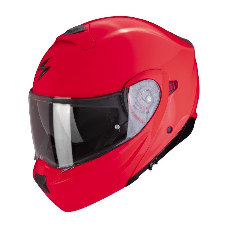 Casco Scorpion Exo-930 EVO SOLID Neon Rojo