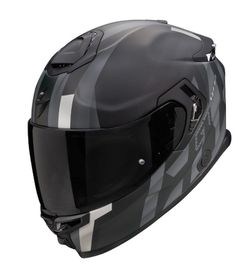 Casco Scorpion EXO-GT SP AIR TOURADVEN Negro mate-Plata