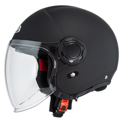 Casco Semijet NZI Ringway 2 Duo Matt Black