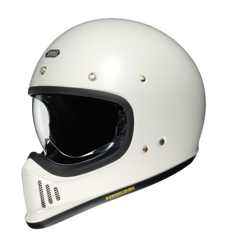 Casco shoei ex-zero blanco