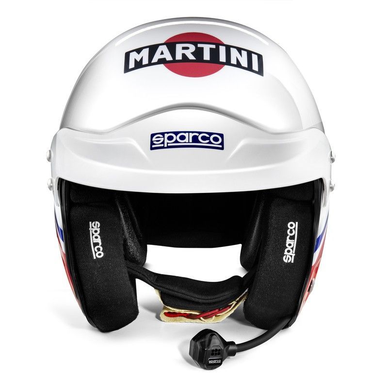 CASCO SPARCO AIR PRO RJ-5i MARTINI RACING JET - LOGO DESING FIA 8859-2015