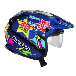 Casco Toni Bou 38 Hebo Trial Zone 5 V6 HC1172A