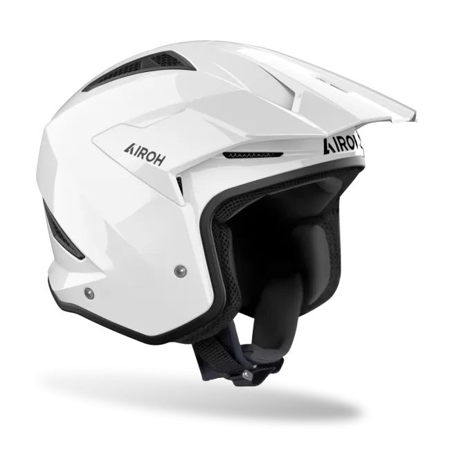 Casco Trial Airoh TRR II Blanco Brillante