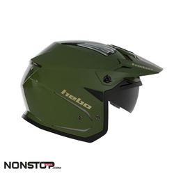 Casco Trial Hebo Zone 5 Line Verde 2025